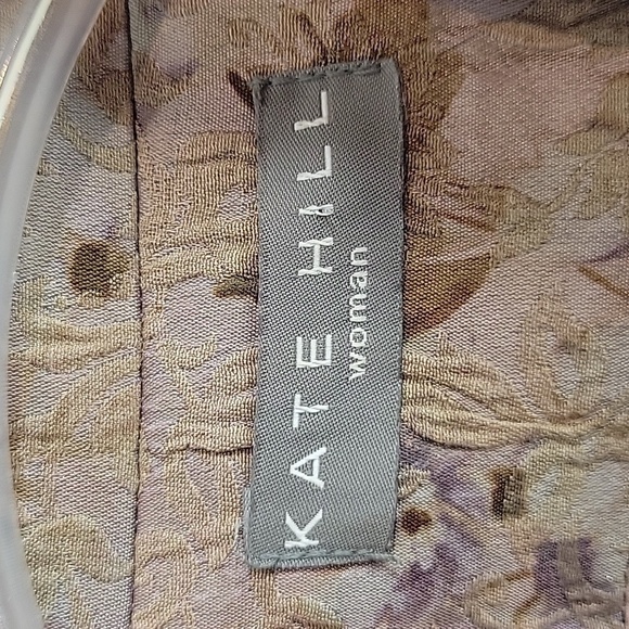 KATE HILL Floral Embroidered Toile Jacket - Picture 3 of 10